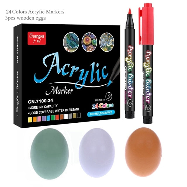 Acrylic Paint Pens, sets of 12/24/36 colors