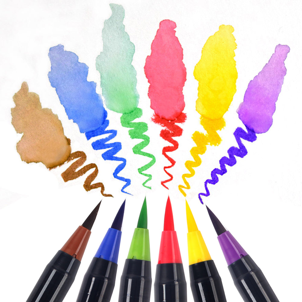 Watercolor Markers Pen Effect