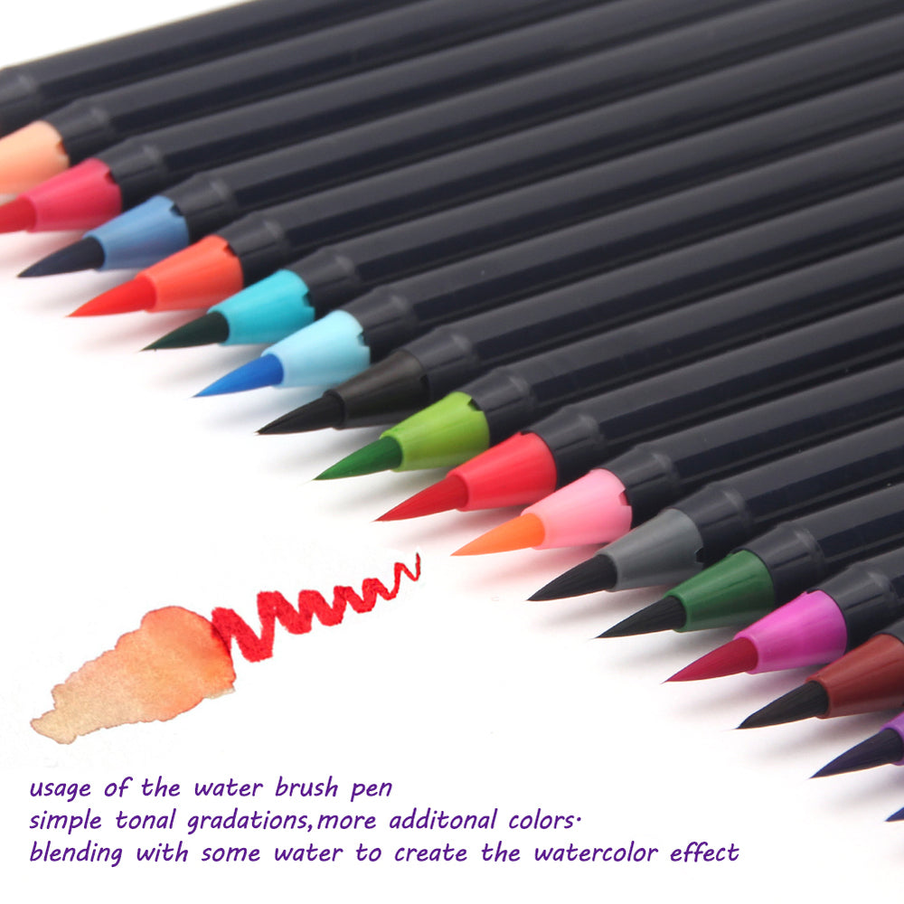 Watercolor Markers Pen Effect
