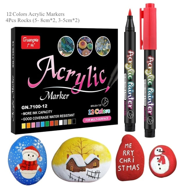 Acrylic Paint Pens, sets of 12/24/36 colors